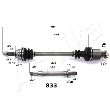 ΗΜΙΑΞΟΝΙΟ SUZUKI SWIFT III 1.3 DDiS  ASHIKA