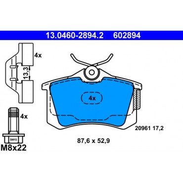 602894 - TAKAKIA - AUDI A2 (00-05)