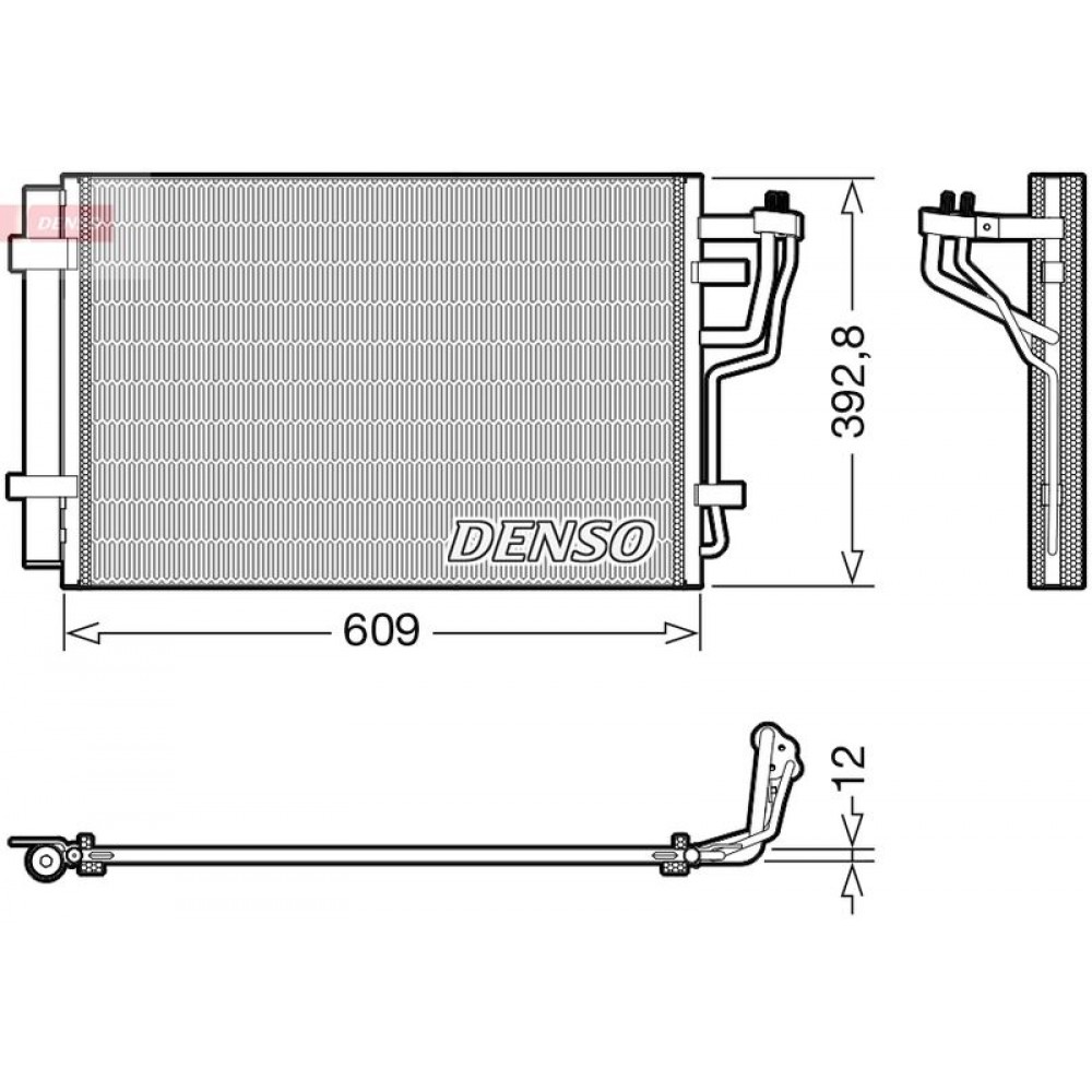 ΨΥΓΕΙΟ A/C HYUNDAI i30-KIA CEED 1.4,1.6 <11 DENSO ΨΥΓΕΙΟ A/C HYUNDAI i30-KIA CEED 1.4,1.6 <11 DENSO