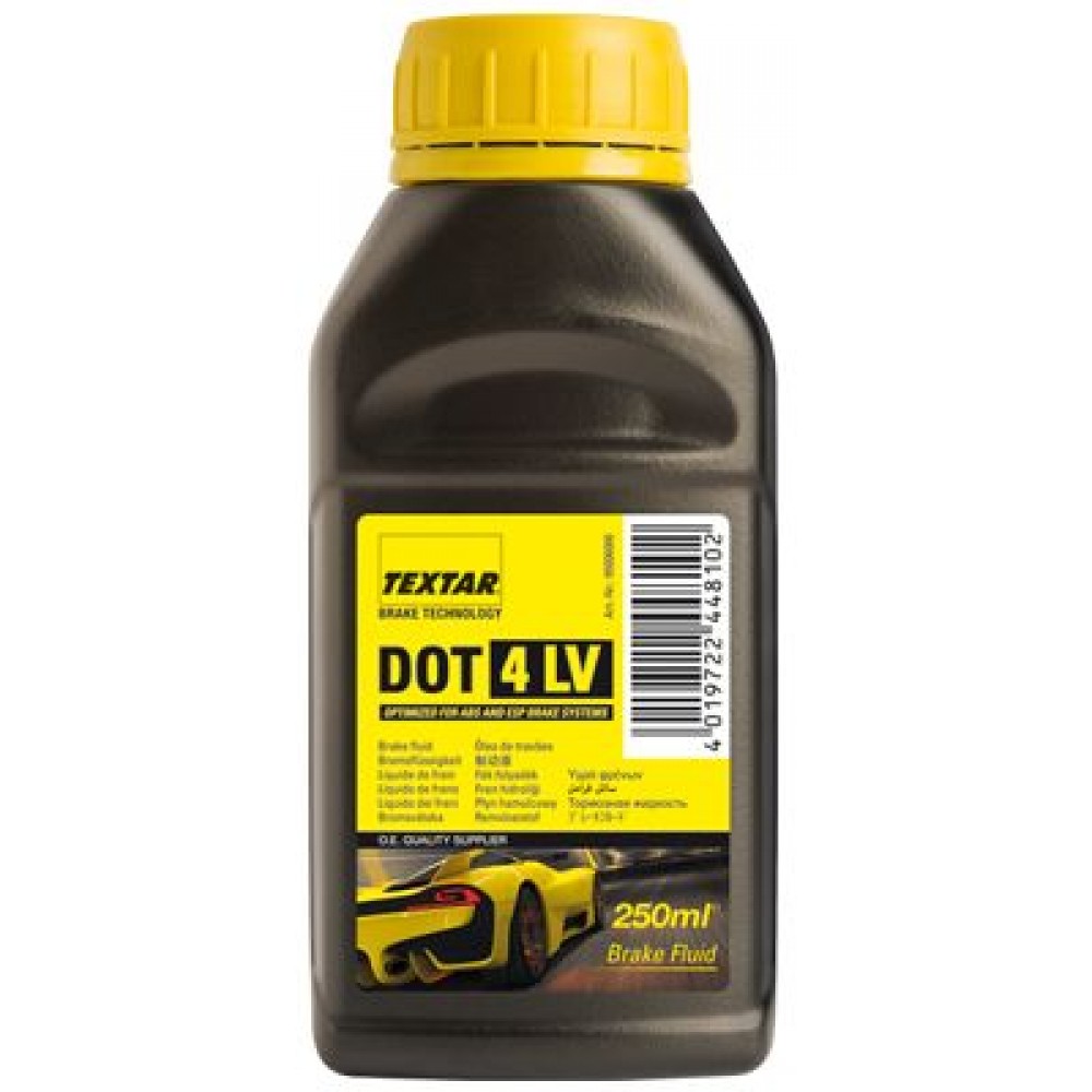 TEXTAR ΥΓΡΑ ΦΡΕΝΩΝ DOT4 LV 0.25 LT TEXTAR ΥΓΡΑ ΦΡΕΝΩΝ DOT4 LV 0.25 LT