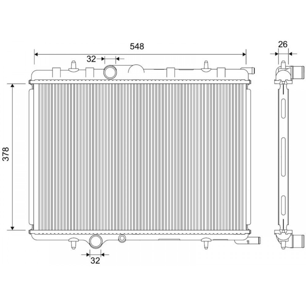 VALEO (VL232892) ΨΥΓΕΙΟ ΜΗΧΑΝΗΣ