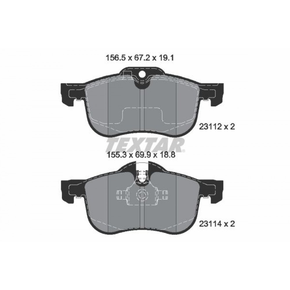 TEXTAR (719 00) ΔΙΣΚΟΦΡΕΝΑ ROVER TEXTAR (719 00) ΔΙΣΚΟΦΡΕΝΑ ROVER