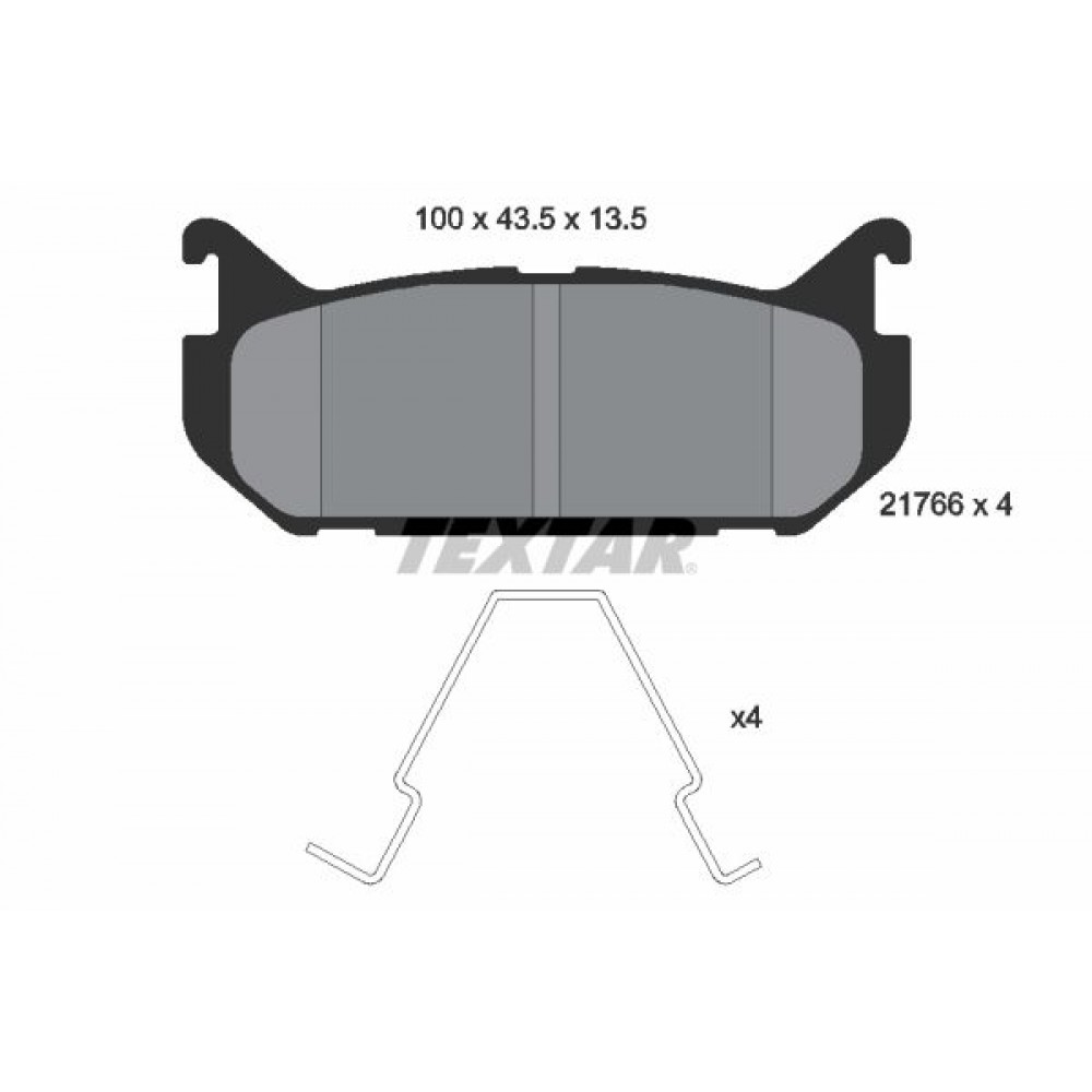 TEXTAR (416 00) ΔΙΣΚΟΦΡΕΝΑ MAZDA TEXTAR (416 00) ΔΙΣΚΟΦΡΕΝΑ MAZDA