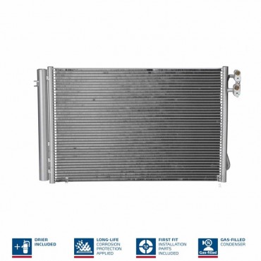 ΨΥΓΕΙΟ A/C BMW 1 (E81) 116i,118i <11 620X401X16 NISSENS