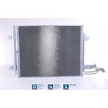ΨΥΓΕΙΟ A/C VW CADDY III 1.4,1.6 <08 580X451X16 NISSENS