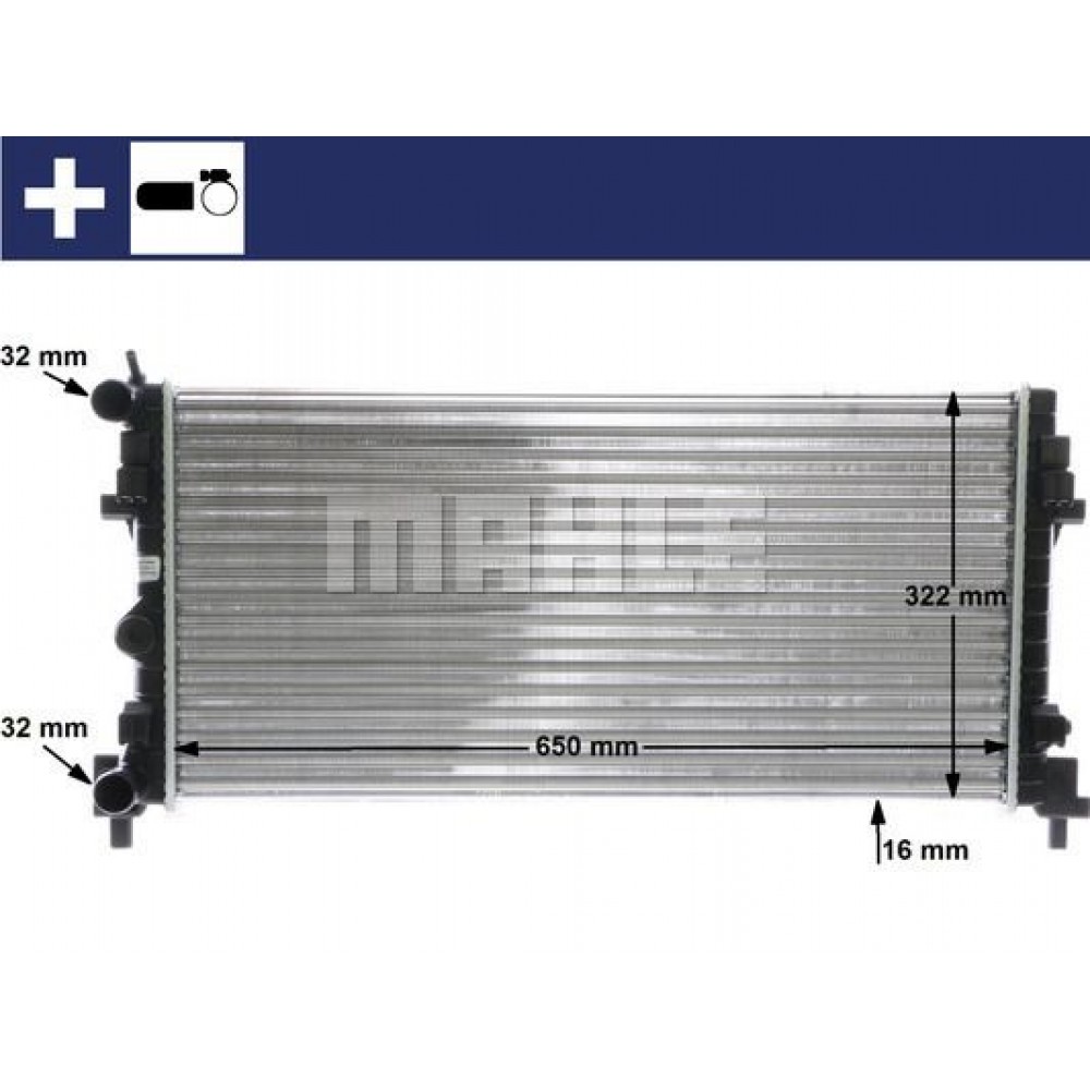 MAHLE-BEHR ΨΥΓΕΙΟ ΜΗΧΑΝΗΣ MAHLE-BEHR ΨΥΓΕΙΟ ΜΗΧΑΝΗΣ