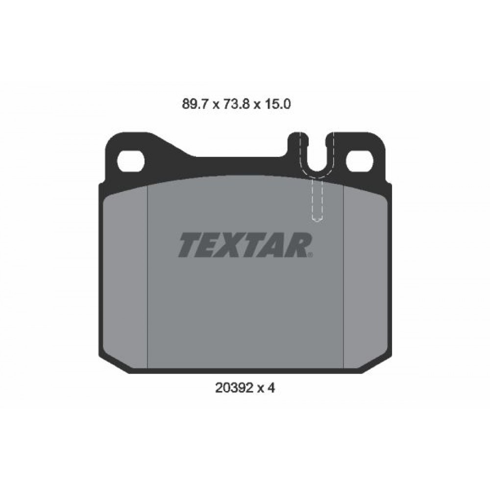 TEXTAR (010 20) ΔΙΣΚΟΦΡΕΝΑ MERCEDES TEXTAR (010 20) ΔΙΣΚΟΦΡΕΝΑ MERCEDES