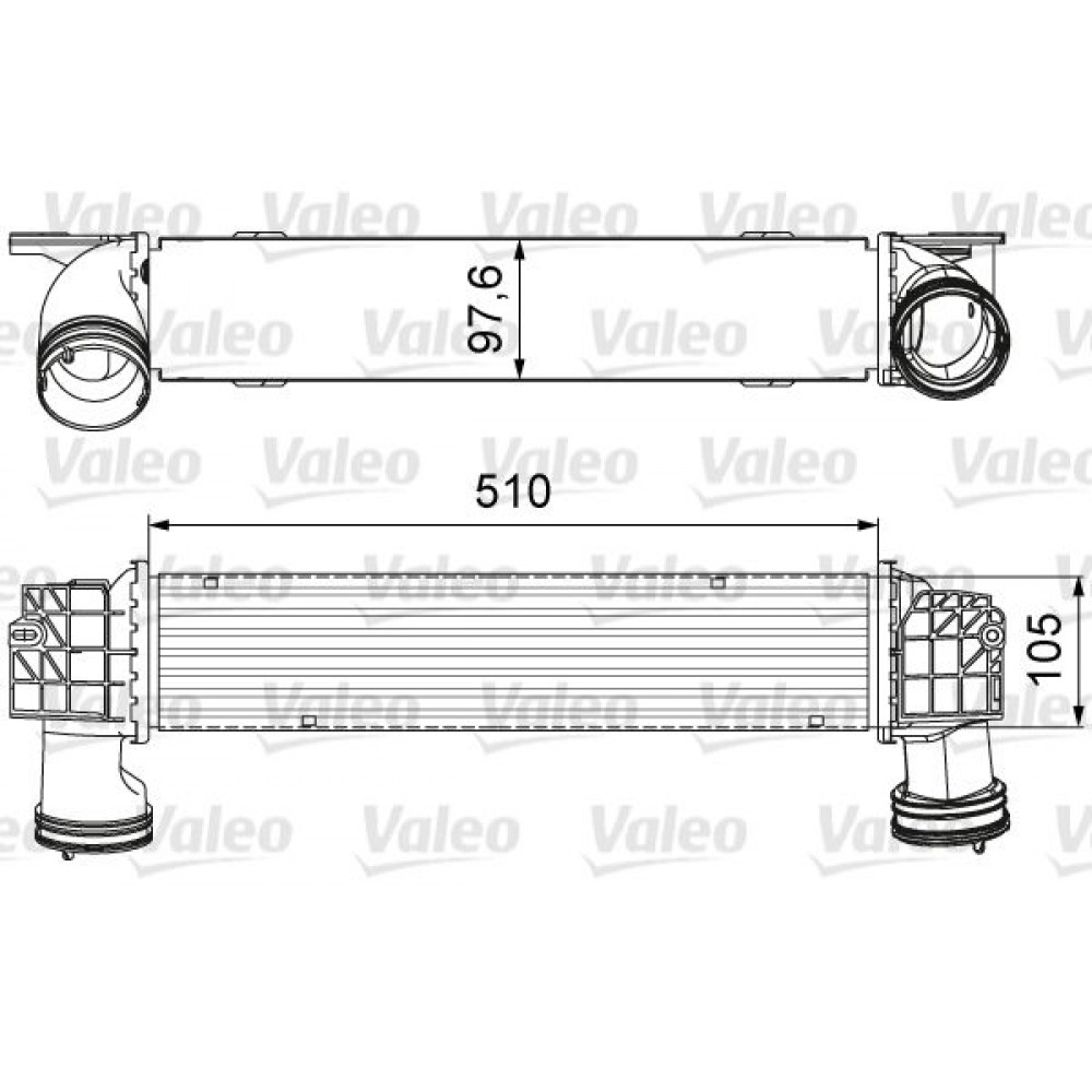 VALEO ΨΥΓΕΙΟ INTERCOOLER