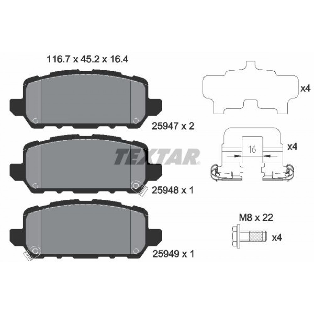 TEXTAR ΔΙΣΚΟΦΡΕΝΑ
