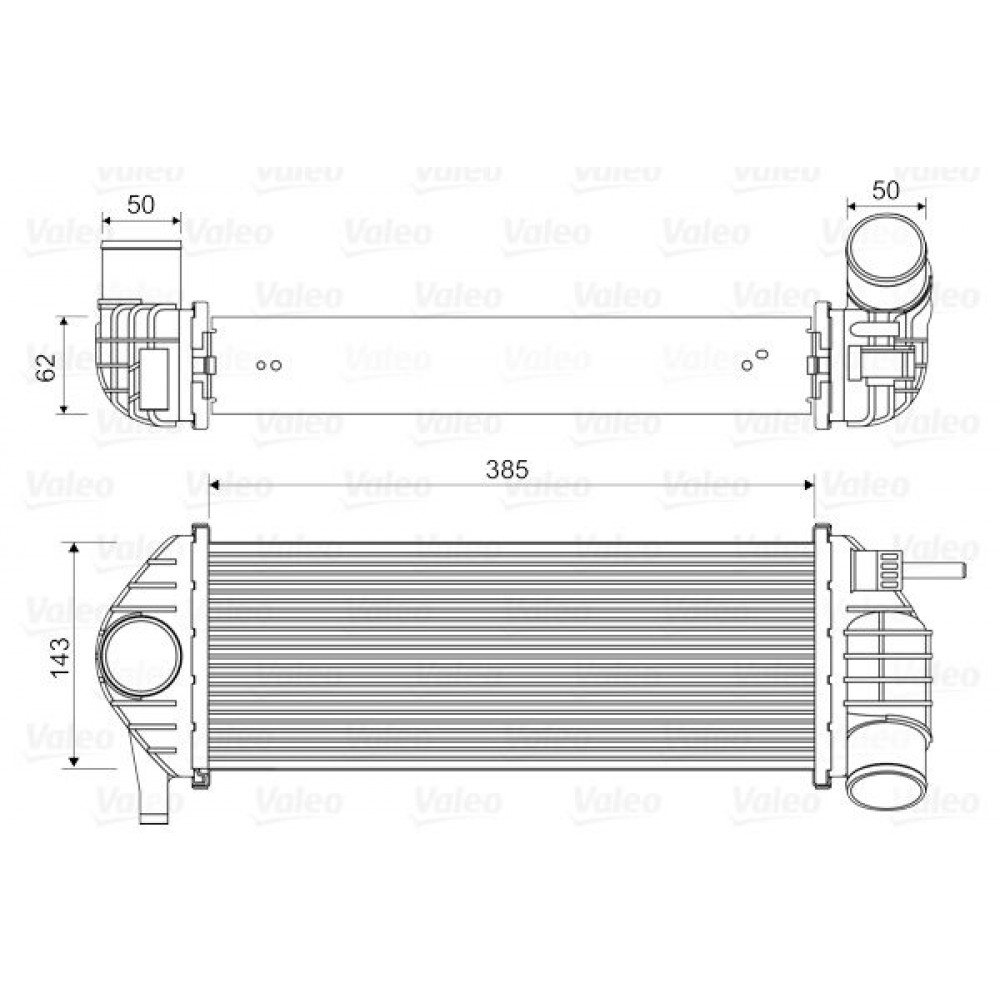 VALEO ΨΥΓΕΙΟ INTERCOOLER