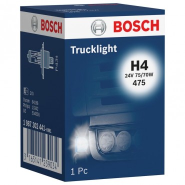 BOSCH ΛΑΜΠΑ H4 75/70W Trucklight