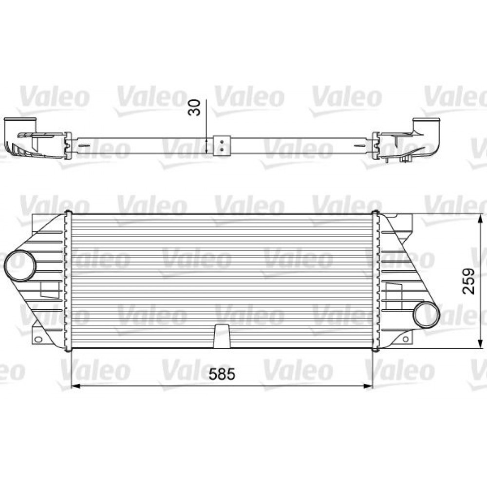 VALEO ΨΥΓΕΙΟ INTERCOOLER VALEO ΨΥΓΕΙΟ INTERCOOLER