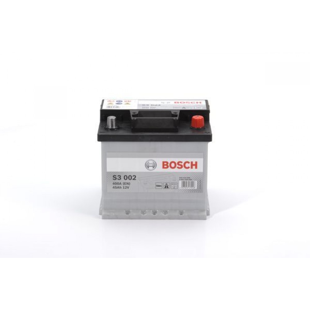 BOSCH ΜΠΑΤΑΡΙΑ S3 GREY LINE (45Ah/400A) ΔΕΞ. 207x175x190