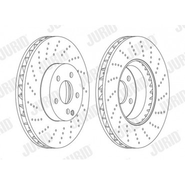 ΔΙΣΚ. MERCEDES C-CLASS (W204) <14 (322*32) ΤΕΜΑΧΙΟ