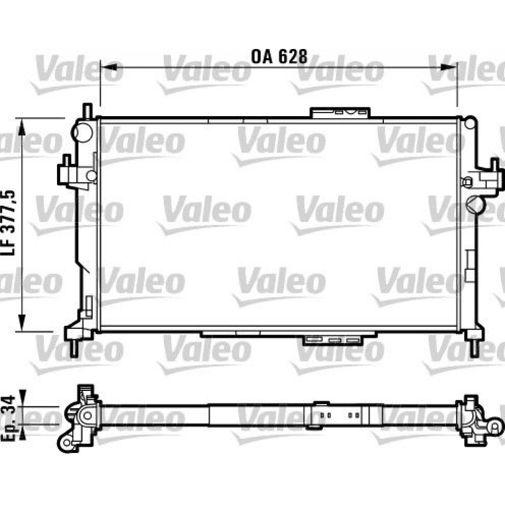 VALEO (VL232824) ΨΥΓΕΙΟ ΜΗΧΑΝΗΣ VALEO (VL232824) ΨΥΓΕΙΟ ΜΗΧΑΝΗΣ