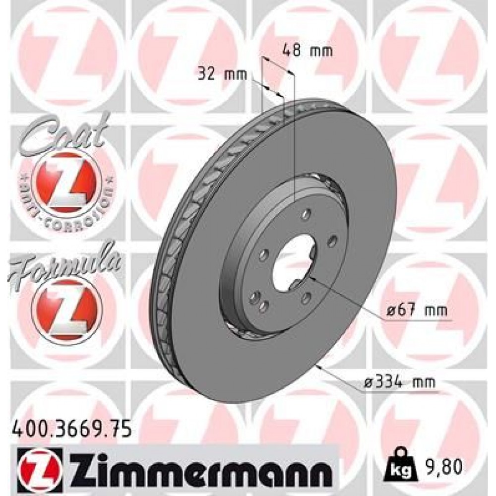 ZIMMERMANN ΔΙΣΚ/ΚΕΣ -1- FORMULA Z ZIMMERMANN ΔΙΣΚ/ΚΕΣ -1- FORMULA Z