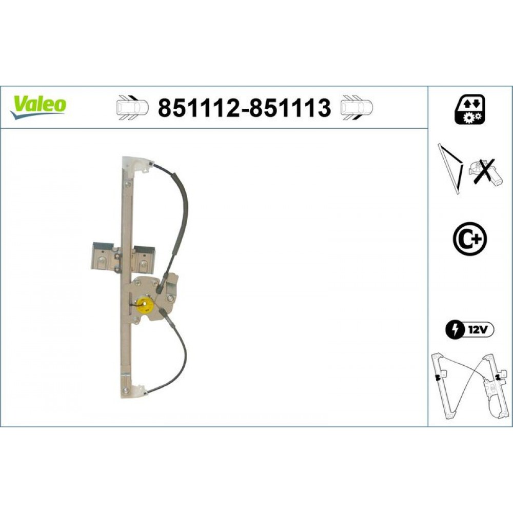 VALEO ΓΡΥΛΟΣ ΠΑΡΑΘΥΡΟΥ VALEO ΓΡΥΛΟΣ ΠΑΡΑΘΥΡΟΥ