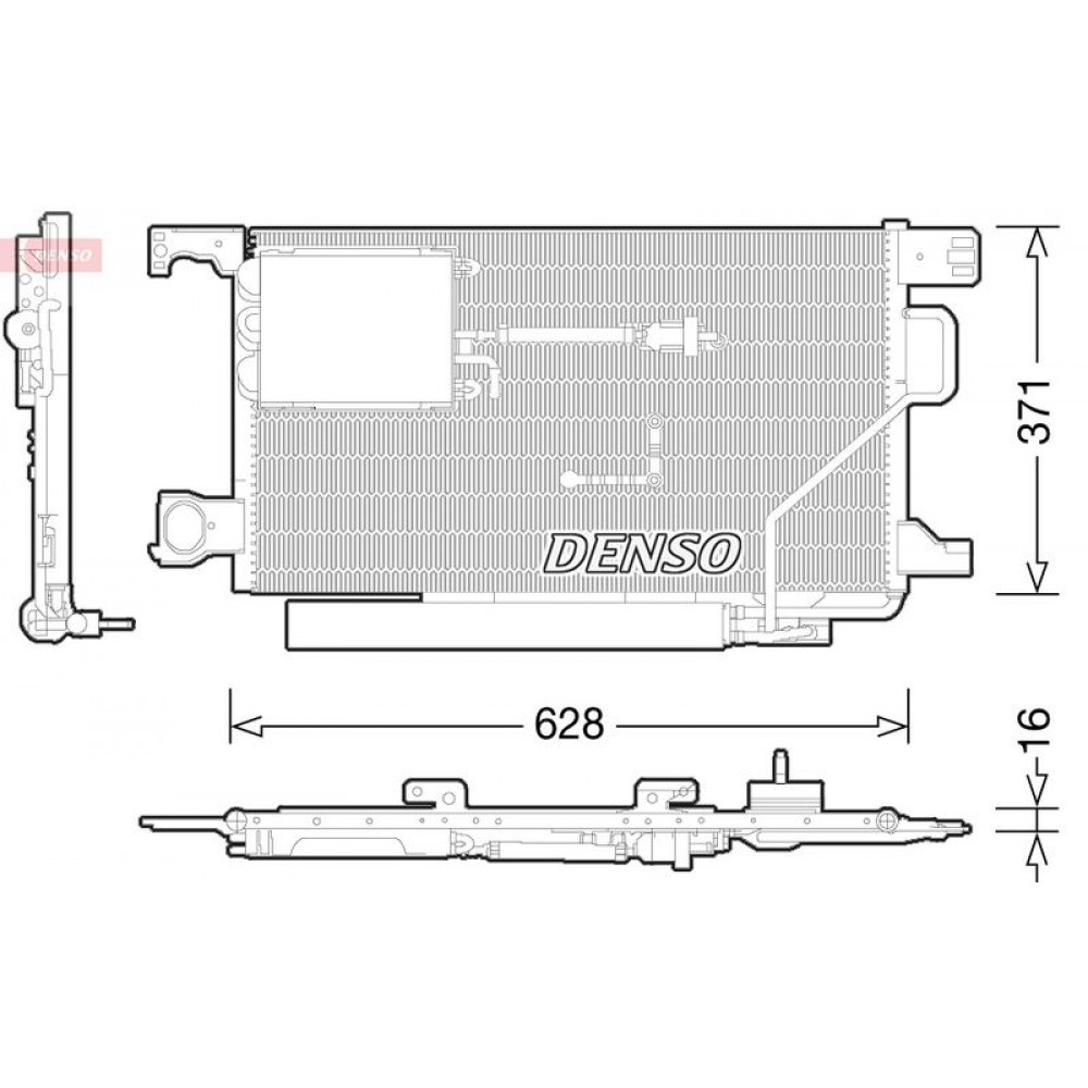 DENSO ΨΥΓΕΙΟ A/C MERCEDES DENSO ΨΥΓΕΙΟ A/C MERCEDES