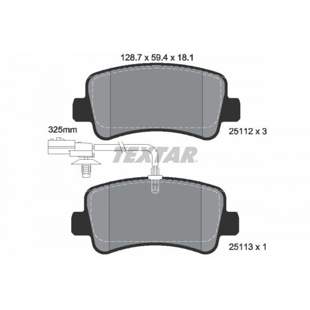 TEXTAR ΔΙΣΚΟΦΡΕΝΑ OPEL TEXTAR ΔΙΣΚΟΦΡΕΝΑ OPEL