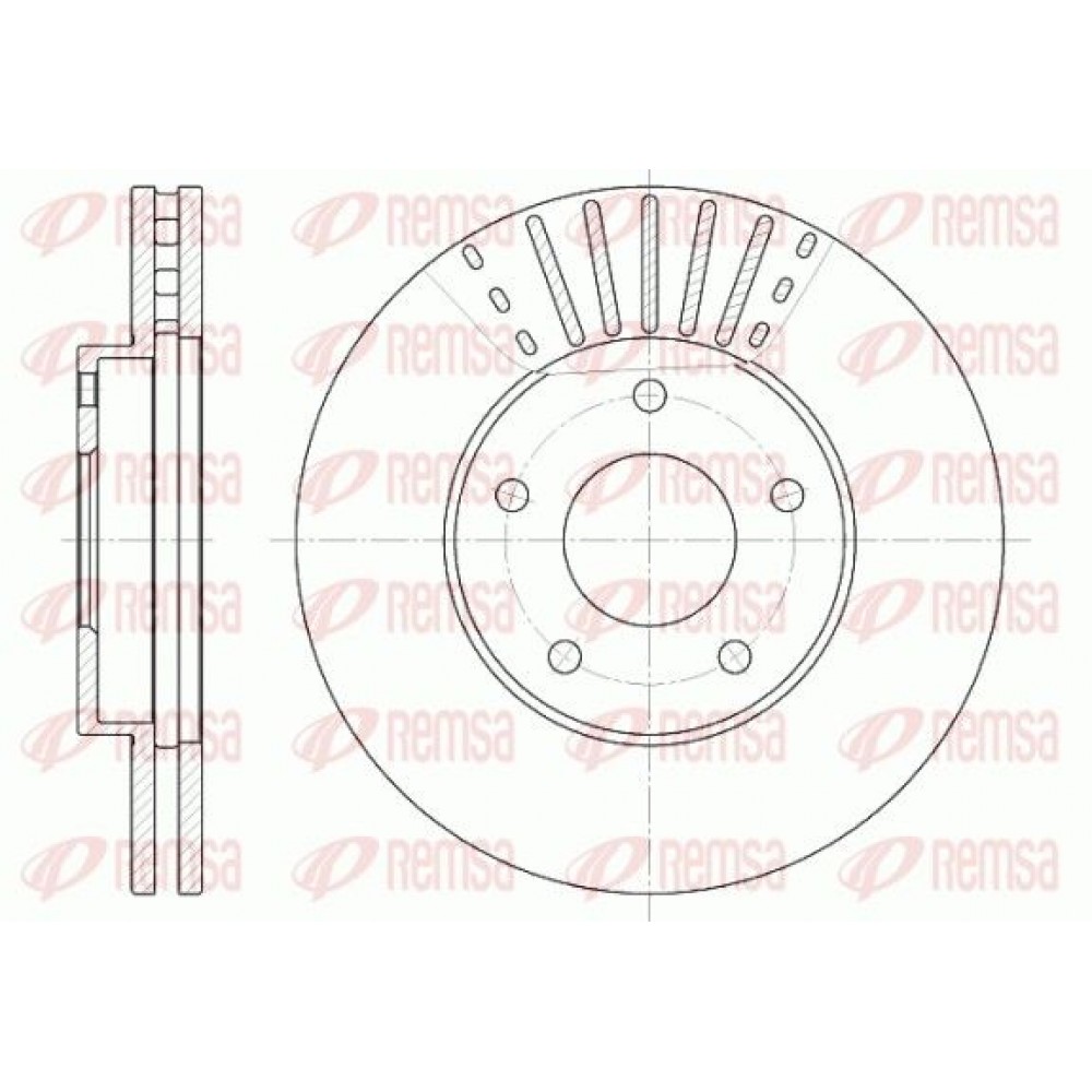 REMSA (Z 2515) ΔΙΣΚΟΠΛΑΚΕΣ NISSAN
