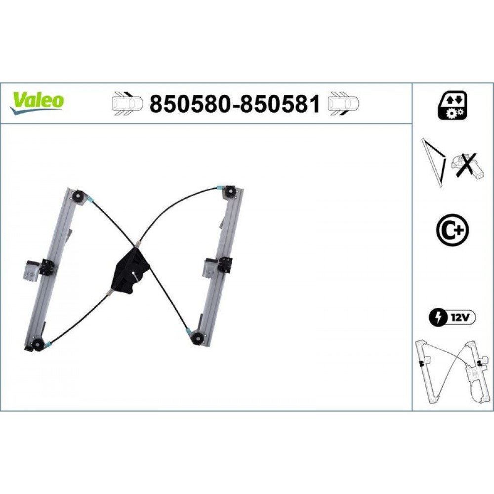 VALEO ΓΡΥΛΟΣ ΠΑΡΑΘΥΡΟΥ VALEO ΓΡΥΛΟΣ ΠΑΡΑΘΥΡΟΥ