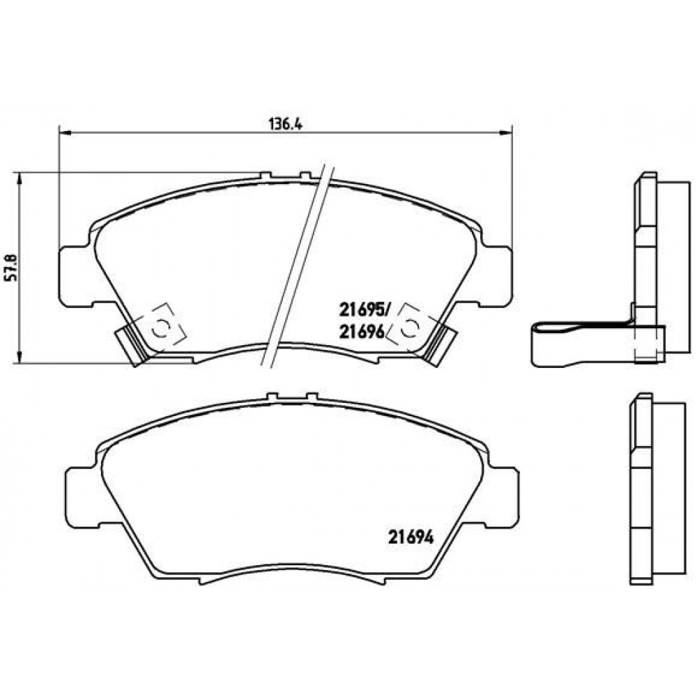 ΣΕΤ ΤΑΚΑΚΙΑ HONDA CIVIC ESI ΣΕΤ ΤΑΚΑΚΙΑ HONDA CIVIC ESI