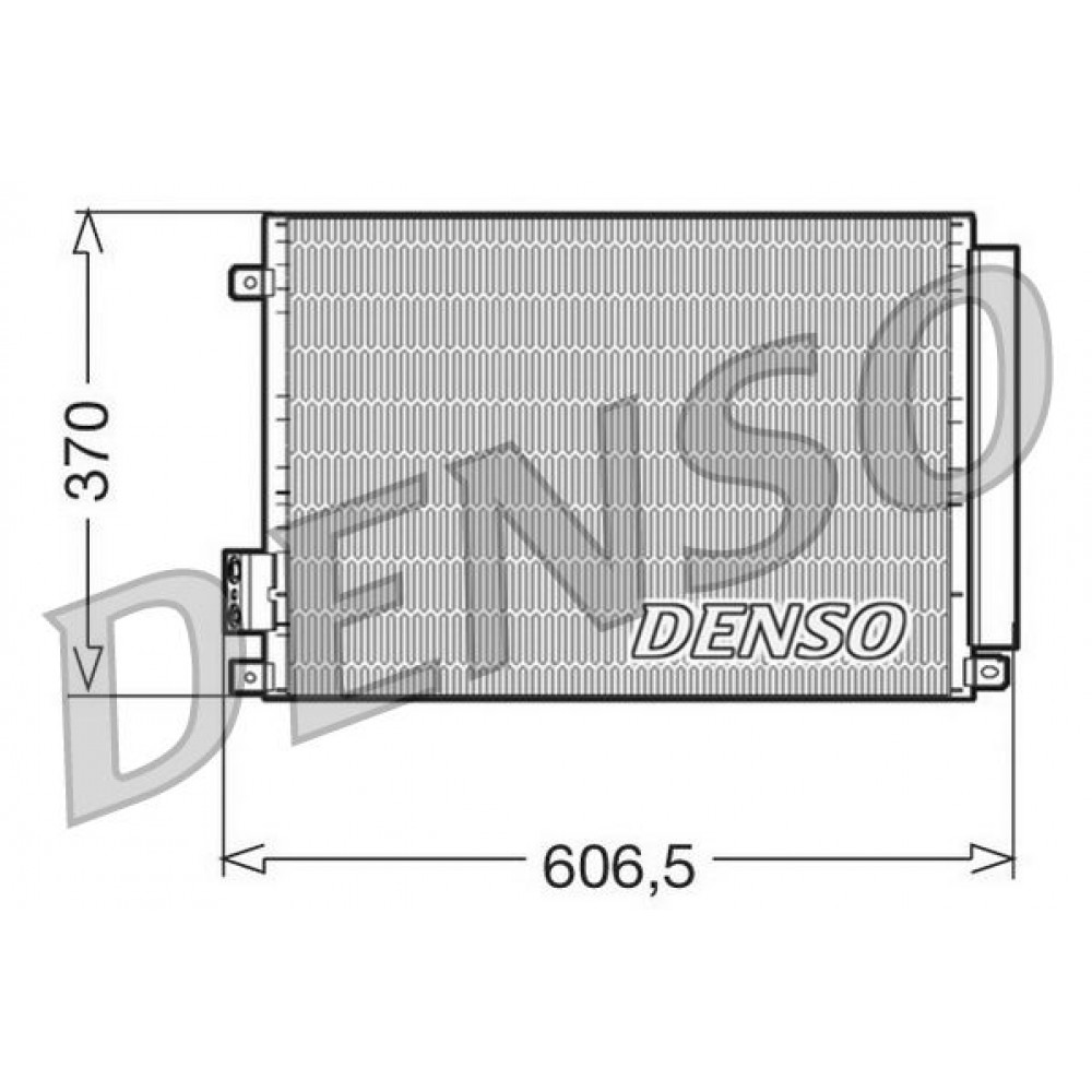 ΨΥΓΕΙΟ A/C FIAT 500,PANDA-LANCIA YPSILON 11> DENSO ΨΥΓΕΙΟ A/C FIAT 500,PANDA-LANCIA YPSILON 11> DENSO