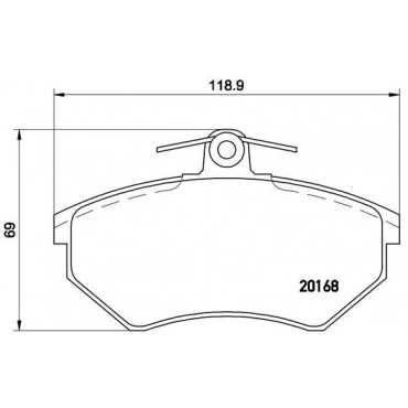 ΣΕΤ ΤΑΚΑΚΙΑ ΕΜ.AUDI/SEAT/GOLF4