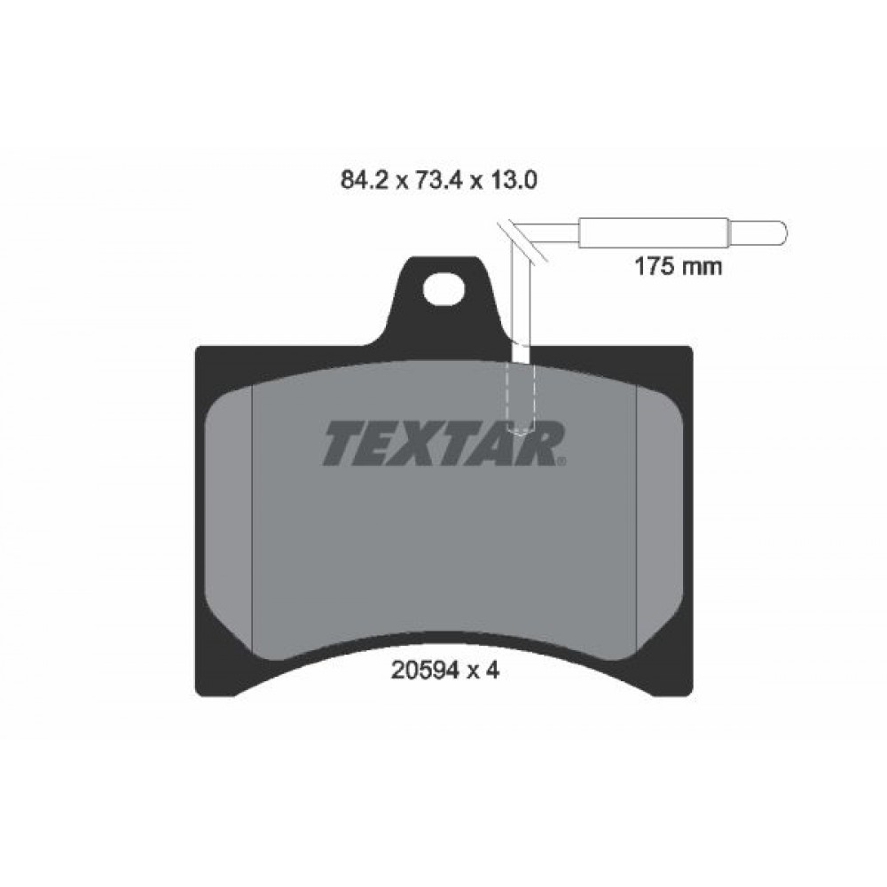 TEXTAR (035 04)  ΔΙΣΚΟΦΡΕΝΑ CITROEN