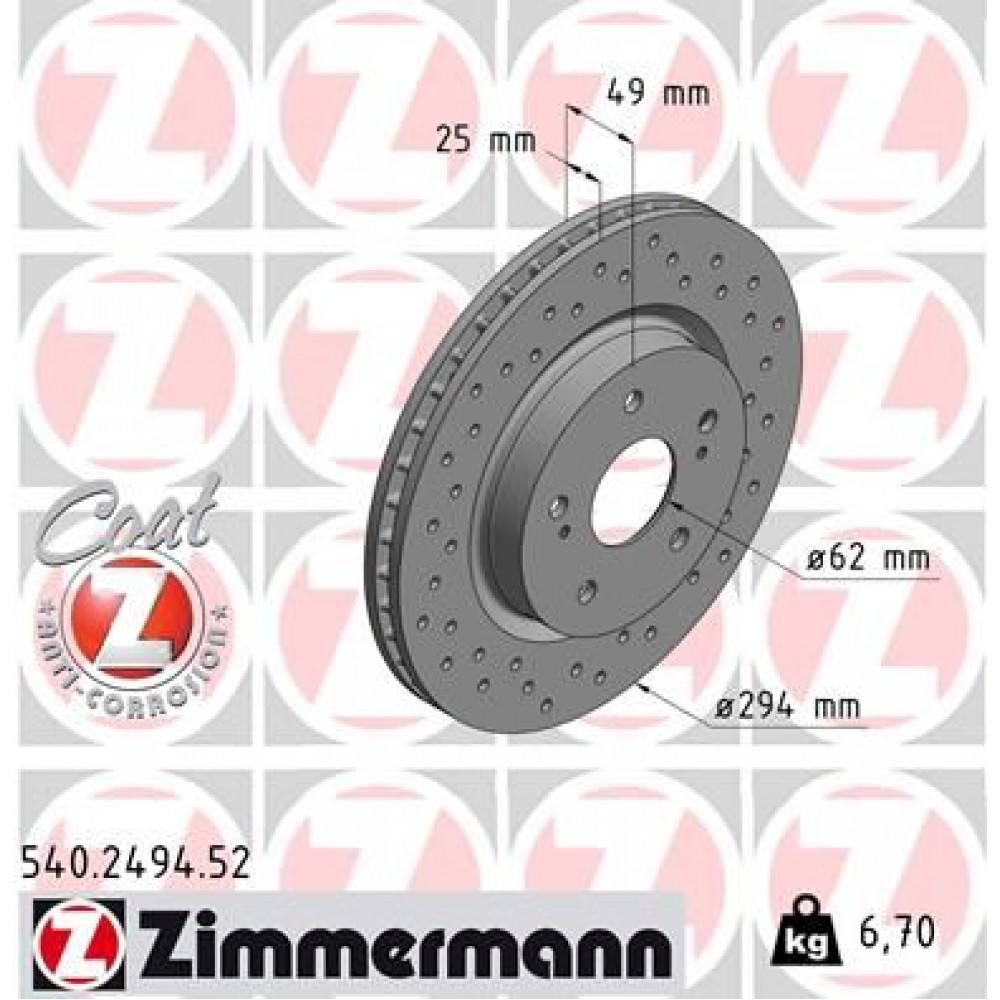 ZIMMERMANN ΔΙΣ/ΚΕΣ ΤΡΥΠΗΤΕΣ SPORT ZIMMERMANN ΔΙΣ/ΚΕΣ ΤΡΥΠΗΤΕΣ SPORT