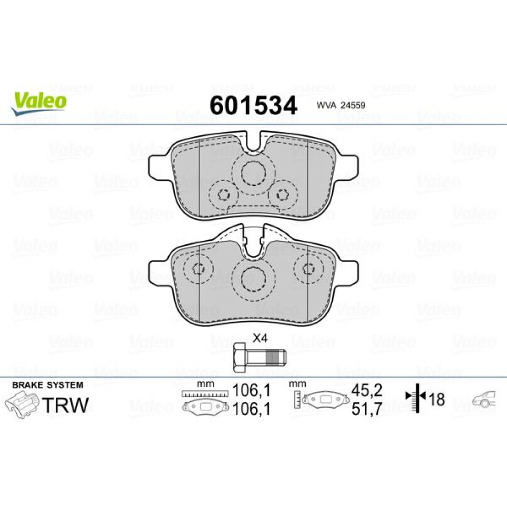 VALEO ΔΙΣΚΟΦΡΕΝΑ