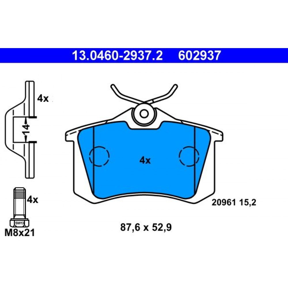 602937 - ΤΑΚΑΚΙΑ VW GOLF III,PASSAT,TOLEDO,AUDI A4 602937 - ΤΑΚΑΚΙΑ VW GOLF III,PASSAT,TOLEDO,AUDI A4