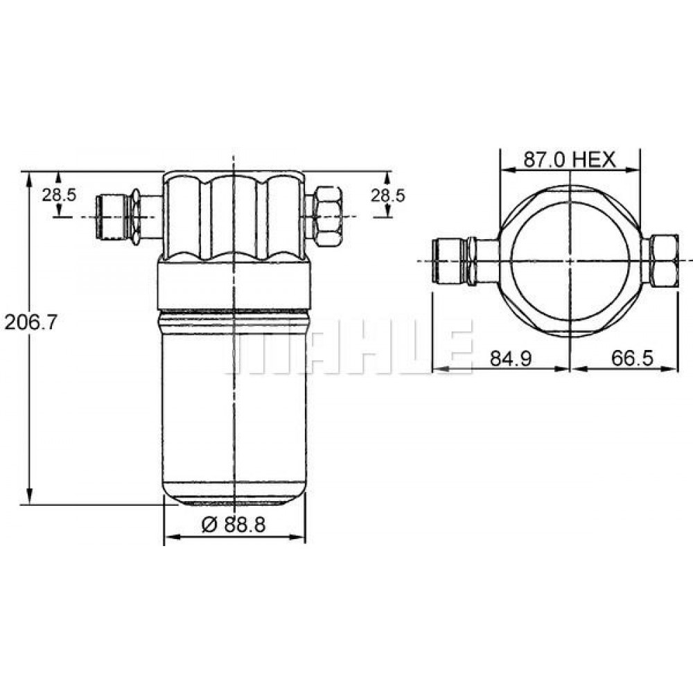 MAHLE-BEHR ΑΦΥΓΡΑΝΤΗΡΑΣ MAHLE-BEHR ΑΦΥΓΡΑΝΤΗΡΑΣ