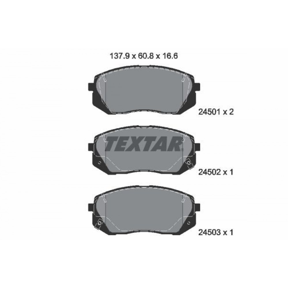 TEXTAR ΔΙΣΚΟΦΡΕΝΑ KIA TEXTAR ΔΙΣΚΟΦΡΕΝΑ KIA