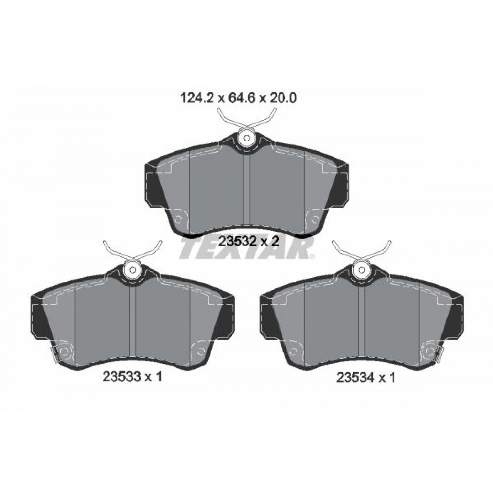 TEXTAR (753 02) ΔΙΣΚΟΦΡΕΝΑ CHRYSLER TEXTAR (753 02) ΔΙΣΚΟΦΡΕΝΑ CHRYSLER