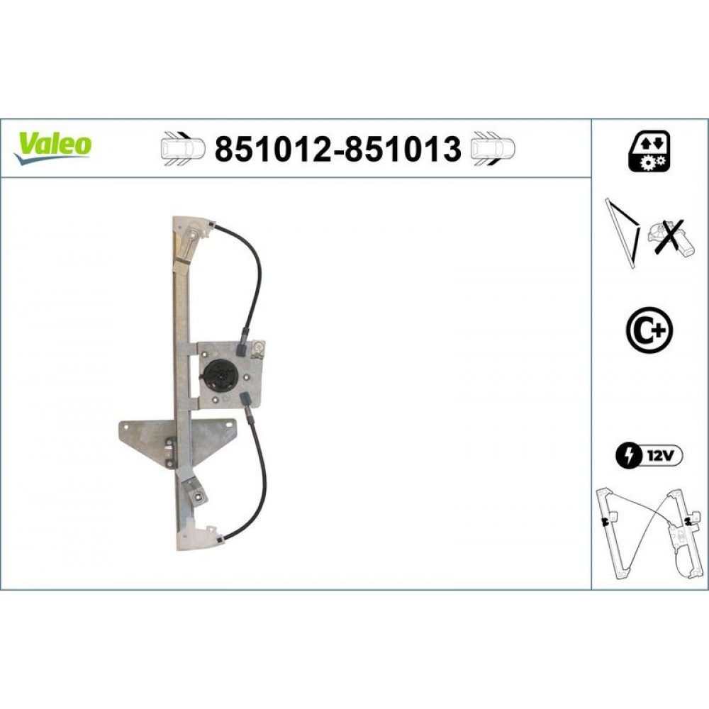 VALEO ΓΡΥΛΟΣ ΠΑΡΑΘΥΡΟΥ VALEO ΓΡΥΛΟΣ ΠΑΡΑΘΥΡΟΥ