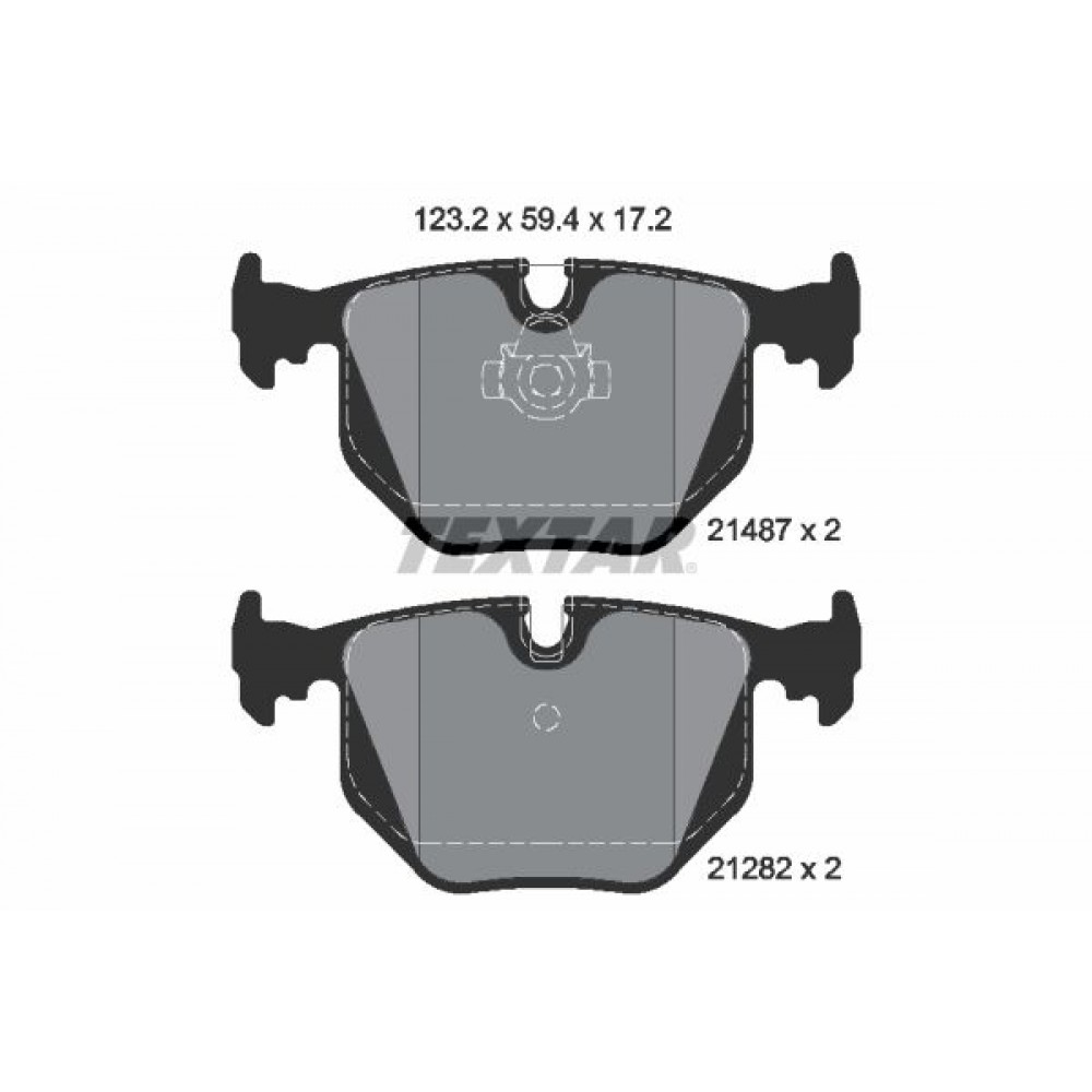 TEXTAR EPAD ΚΕΡΑΜΙΚΑ ΔΙΣΚΟΦΡΕΝΑ BMW TEXTAR EPAD ΚΕΡΑΜΙΚΑ ΔΙΣΚΟΦΡΕΝΑ BMW