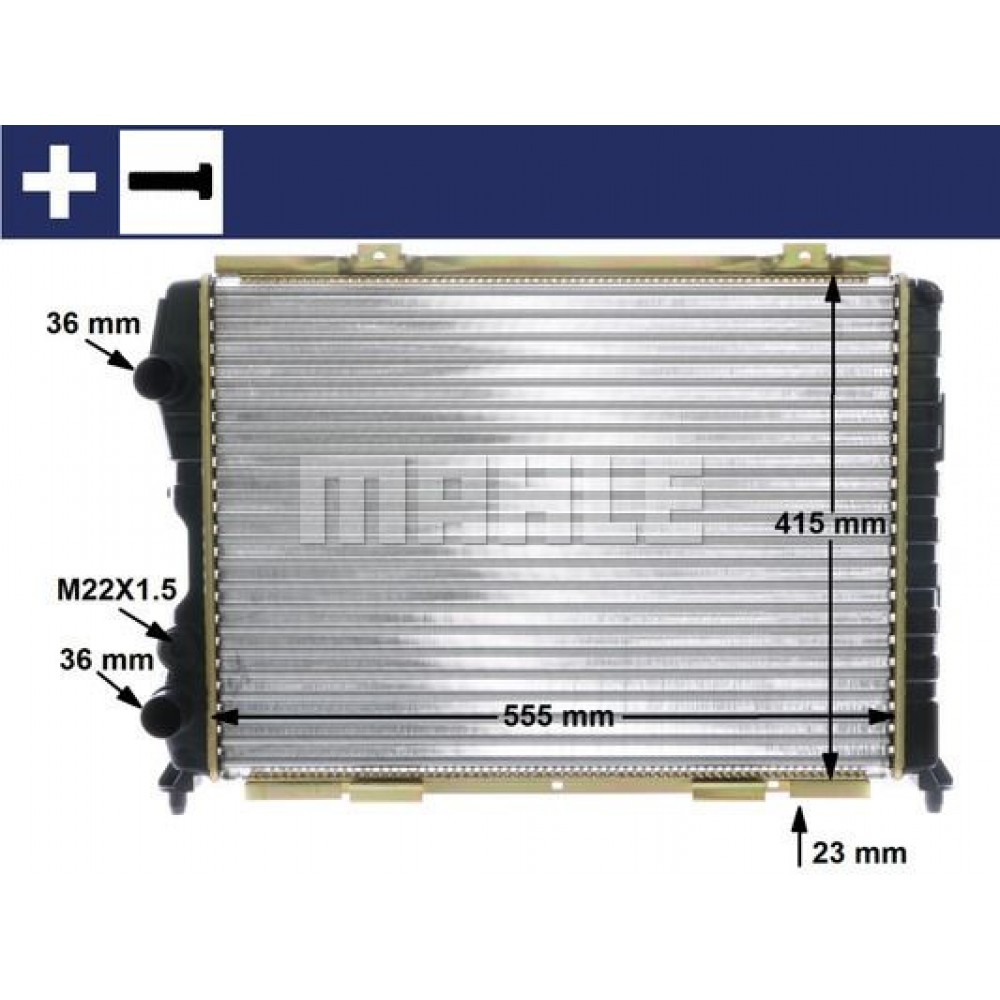 MAHLE-BEHR ΨΥΓΕΙΟ ΜΗΧΑΝΗΣ MAHLE-BEHR ΨΥΓΕΙΟ ΜΗΧΑΝΗΣ