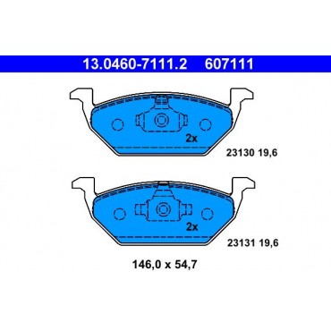 607111 - ΤΑΚΑΚΙΑ VW GOLF IV,POLO,FABIA,IBIZA IV/V,AUDI A1