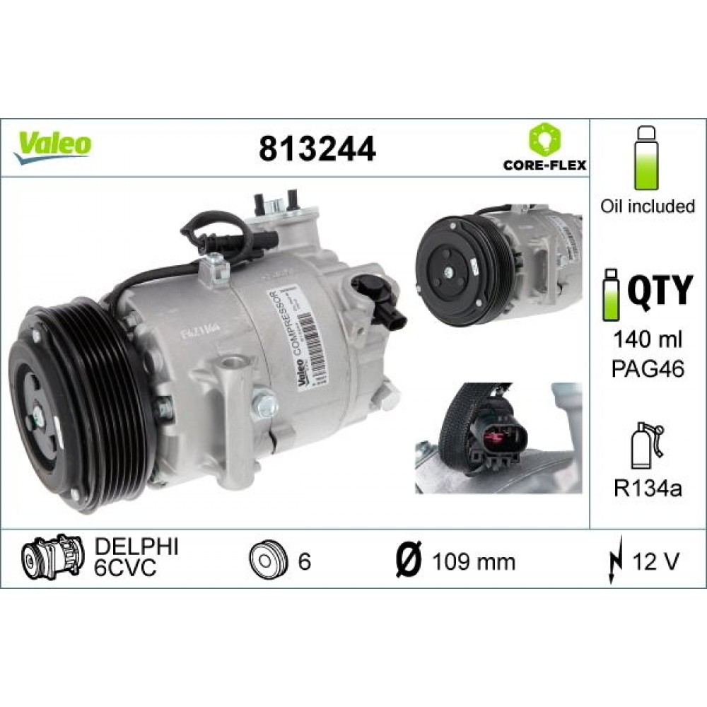 VALEO ΚΟΜΠΡΕΣΕΡ A/C
