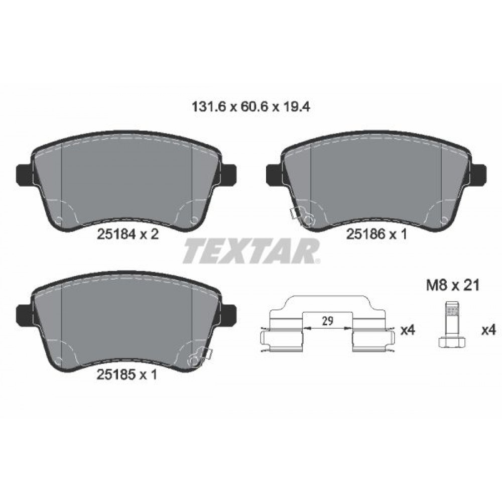 TEXTAR ΔΙΣΚΟΦΡΕΝΑ KIA TEXTAR ΔΙΣΚΟΦΡΕΝΑ KIA