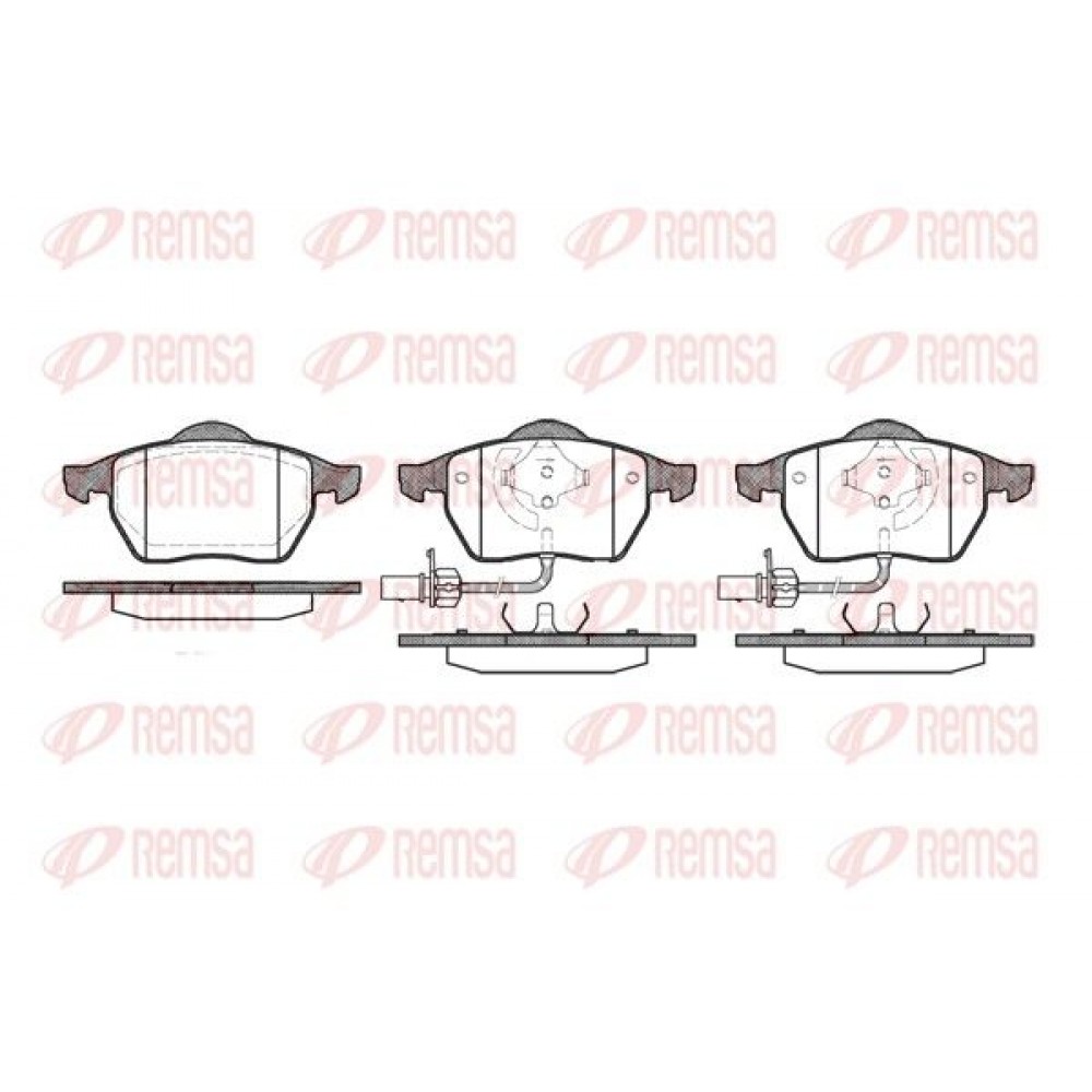 REMSA (21938 01) ΔΙΣΚΟΦΡΕΝΑ AUDI