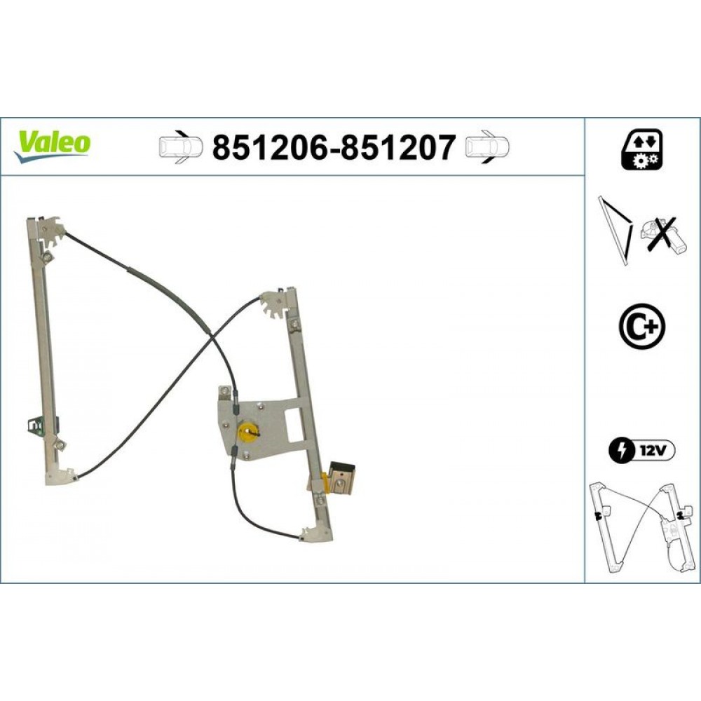 VALEO ΓΡΥΛΟΣ ΠΑΡΑΘΥΡΟΥ