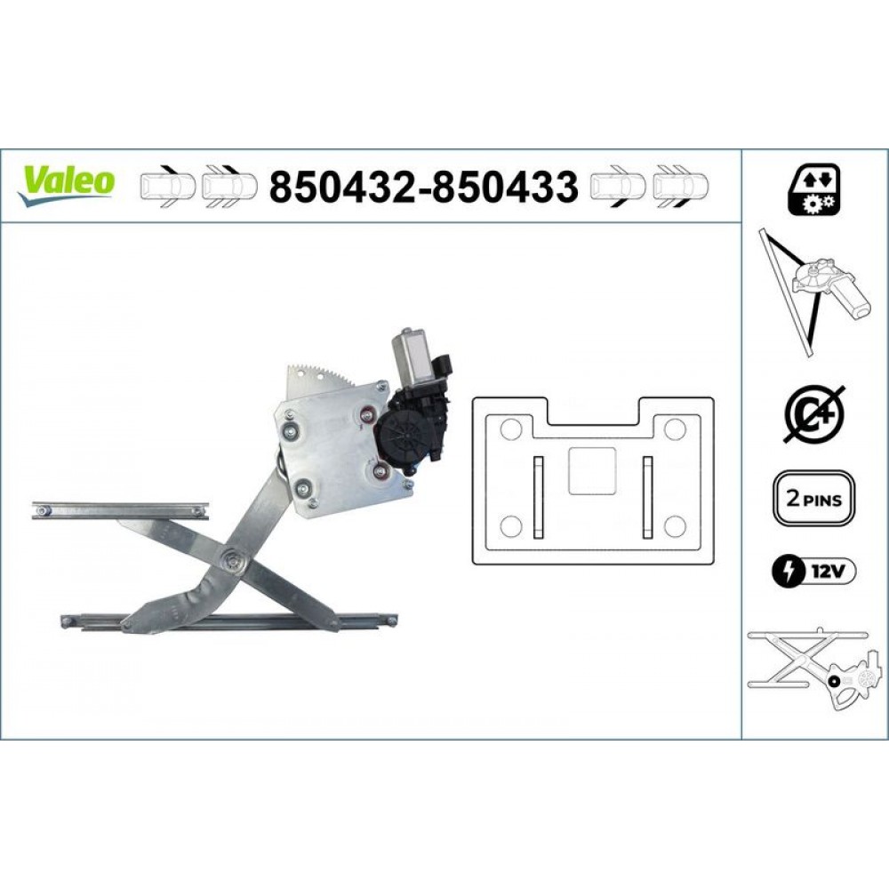 VALEO ΓΡΥΛΟΣ ΠΑΡΑΘΥΡΟΥ