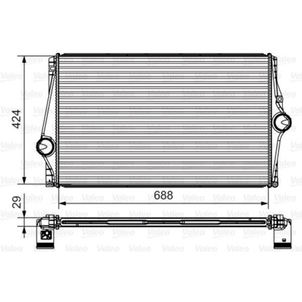 VALEO ΨΥΓΕΙΟ INTERCOOLER VALEO ΨΥΓΕΙΟ INTERCOOLER