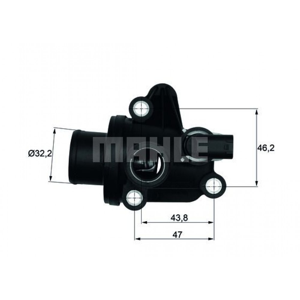 ΘΕΡΜ/ΤΗΣ ΜΕ ΚΑΒΟΥΚΙ MERCEDES A-CLASS (W168) A 140 MAHLE ΘΕΡΜ/ΤΗΣ ΜΕ ΚΑΒΟΥΚΙ MERCEDES A-CLASS (W168) A 140 MAHLE