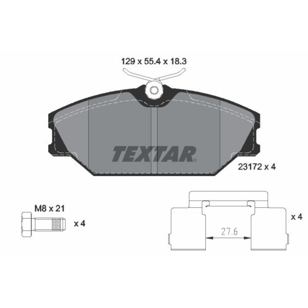 TEXTAR (208 00) ΔΙΣΚΟΦΡΕΝΑ RENAULT TEXTAR (208 00) ΔΙΣΚΟΦΡΕΝΑ RENAULT