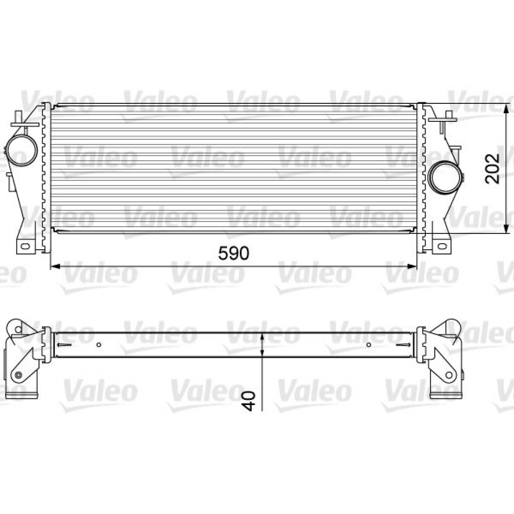 VALEO ΨΥΓΕΙΟ INTERCOOLER