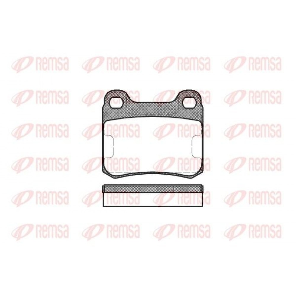 REMSA (20687 03) ΔΙΣΚΟΦΡΕΝΑ MERCEDES REMSA (20687 03) ΔΙΣΚΟΦΡΕΝΑ MERCEDES