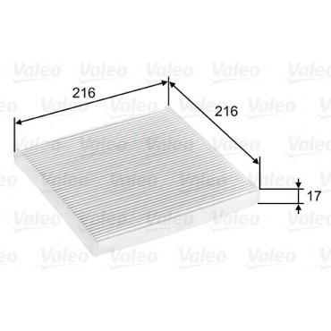 VALEO ΦΙΛΤΡΑ ΚΑΜΠΙΝΑΣ